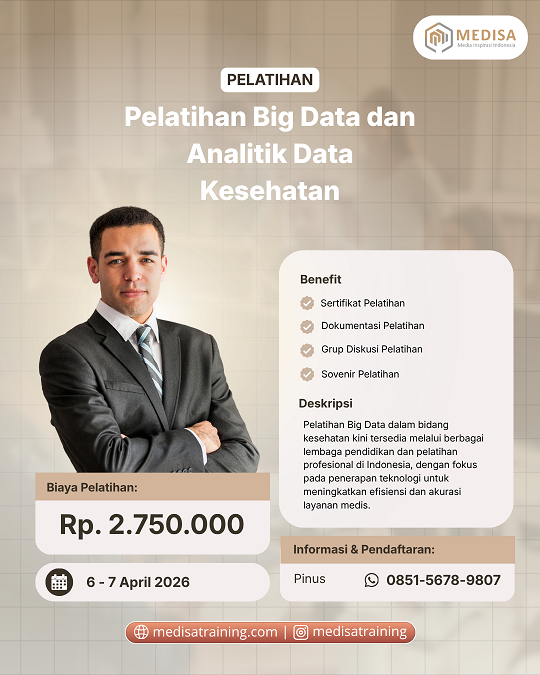 Pelatihan Big Data dan Analitik Data Kesehatan Provinsi Jawa Tengah